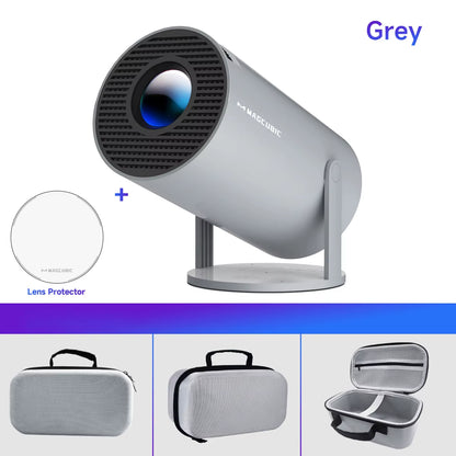 Projector HY300 Pro 4K Android 11 Dual Wifi6 290ANSI BT5.0 1080P 1280*720P Home Cinema Outdoor Projetor